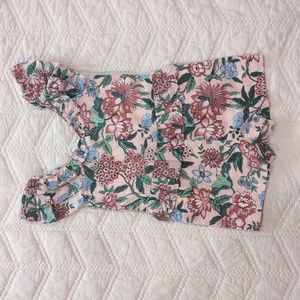 Romper - Shorts/floral
